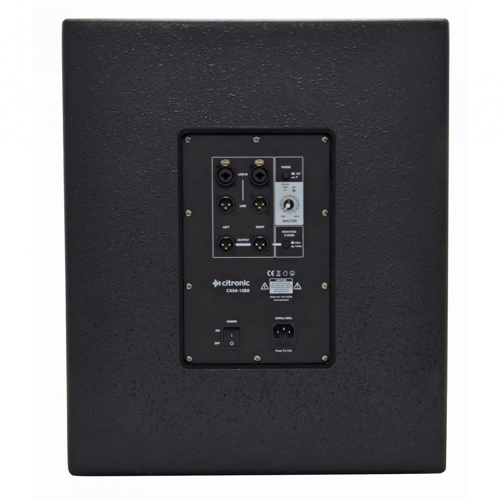 CABCASA15 15" 1700w Active Speaker System