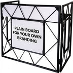 Aluminium Truss DJ Booth System in Matt Black finish