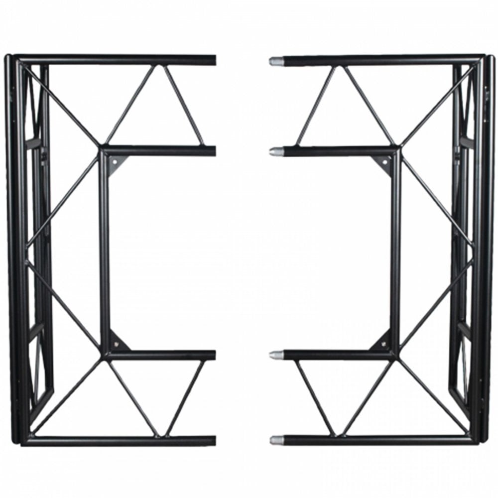 Aluminium Truss DJ Booth System in Matt Black finish