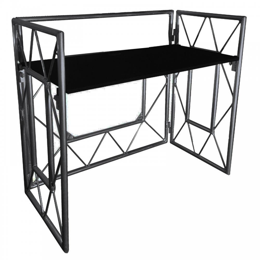 Aluminium Truss DJ Booth System in Matt Black finish