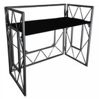 Aluminium Truss DJ Booth System in Matt Black finish