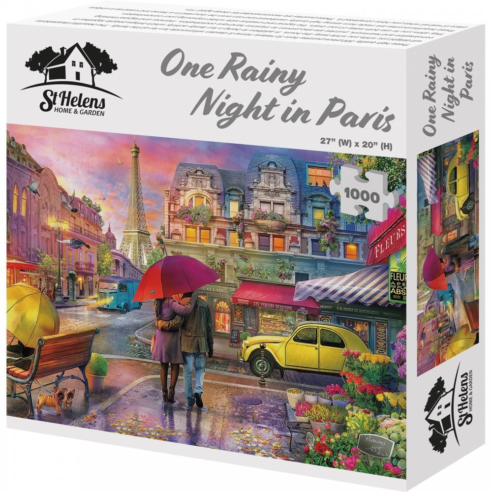 1000 and Twin 500 Piece Jigsaw Puzzles High Quality