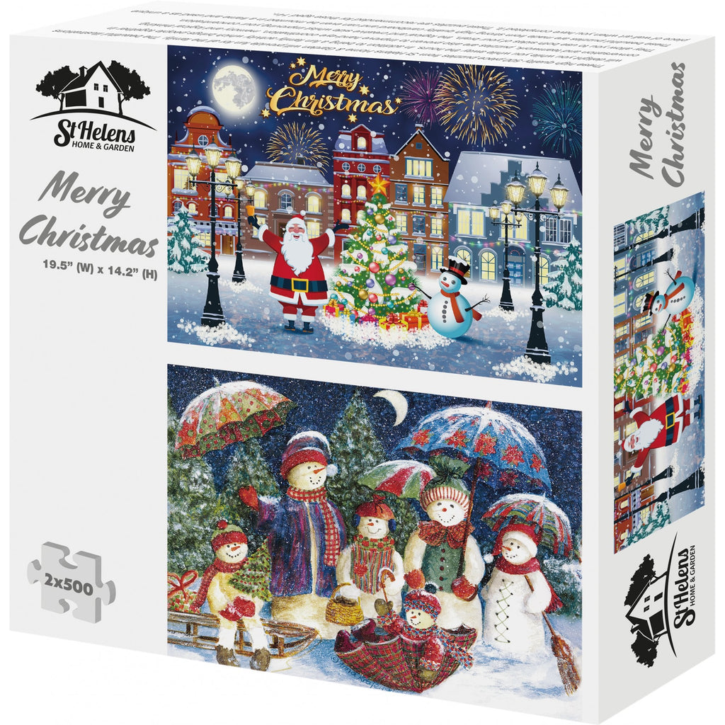 1000 and Twin 500 Piece Jigsaw Puzzles High Quality