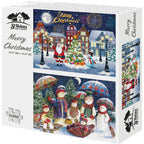 1000 and Twin 500 Piece Jigsaw Puzzles High Quality