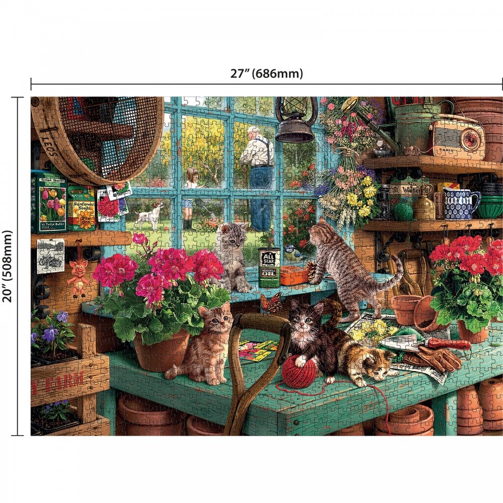 1000 and Twin 500 Piece Jigsaw Puzzles High Quality