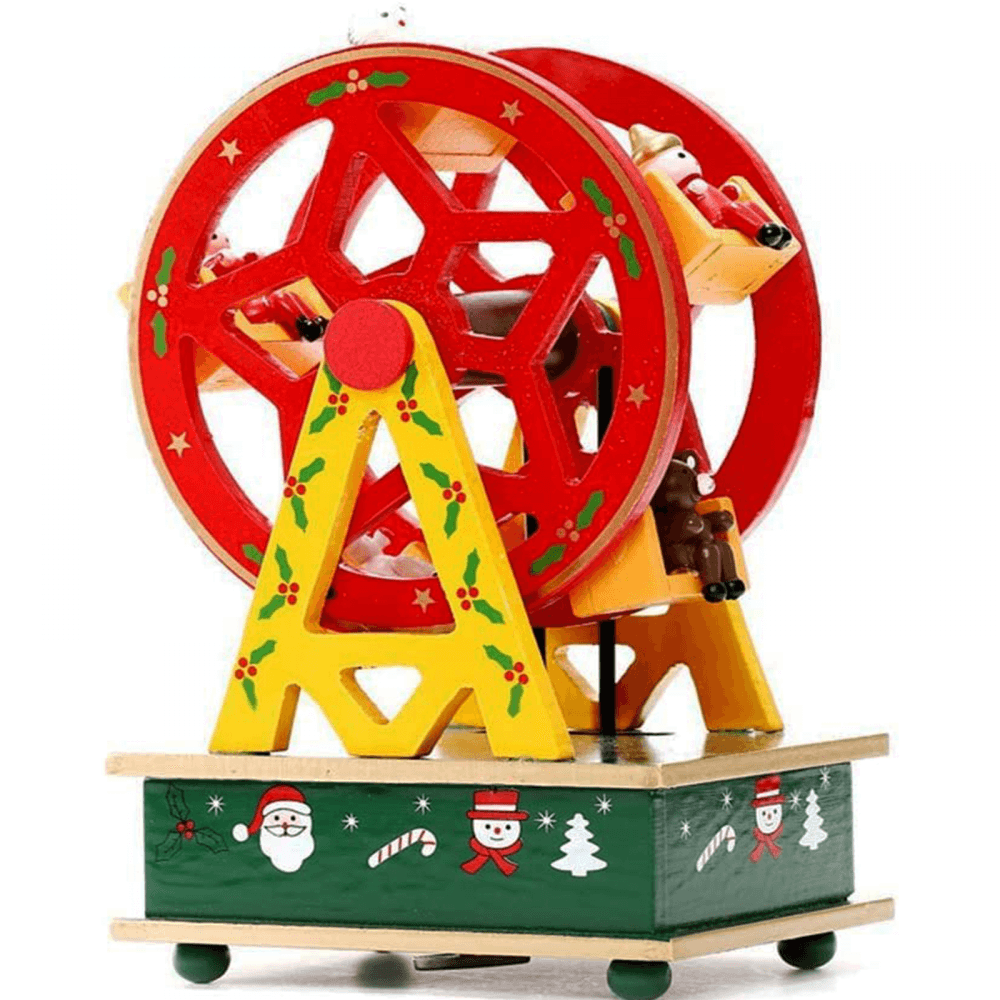 Wooden Ferris Wheeln Music Box