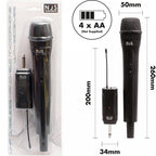 In-Ear Monitoring System with UHF Microphone Cased