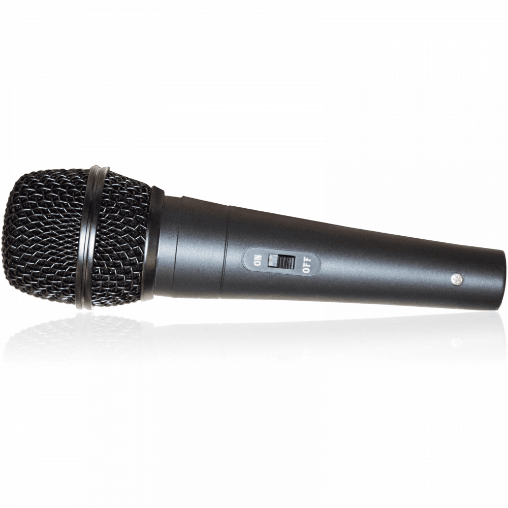 Professional Dynamic Vocal Microphone Black Metal