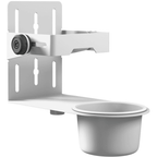 Adjustable Disinfectant Universal Holder in White