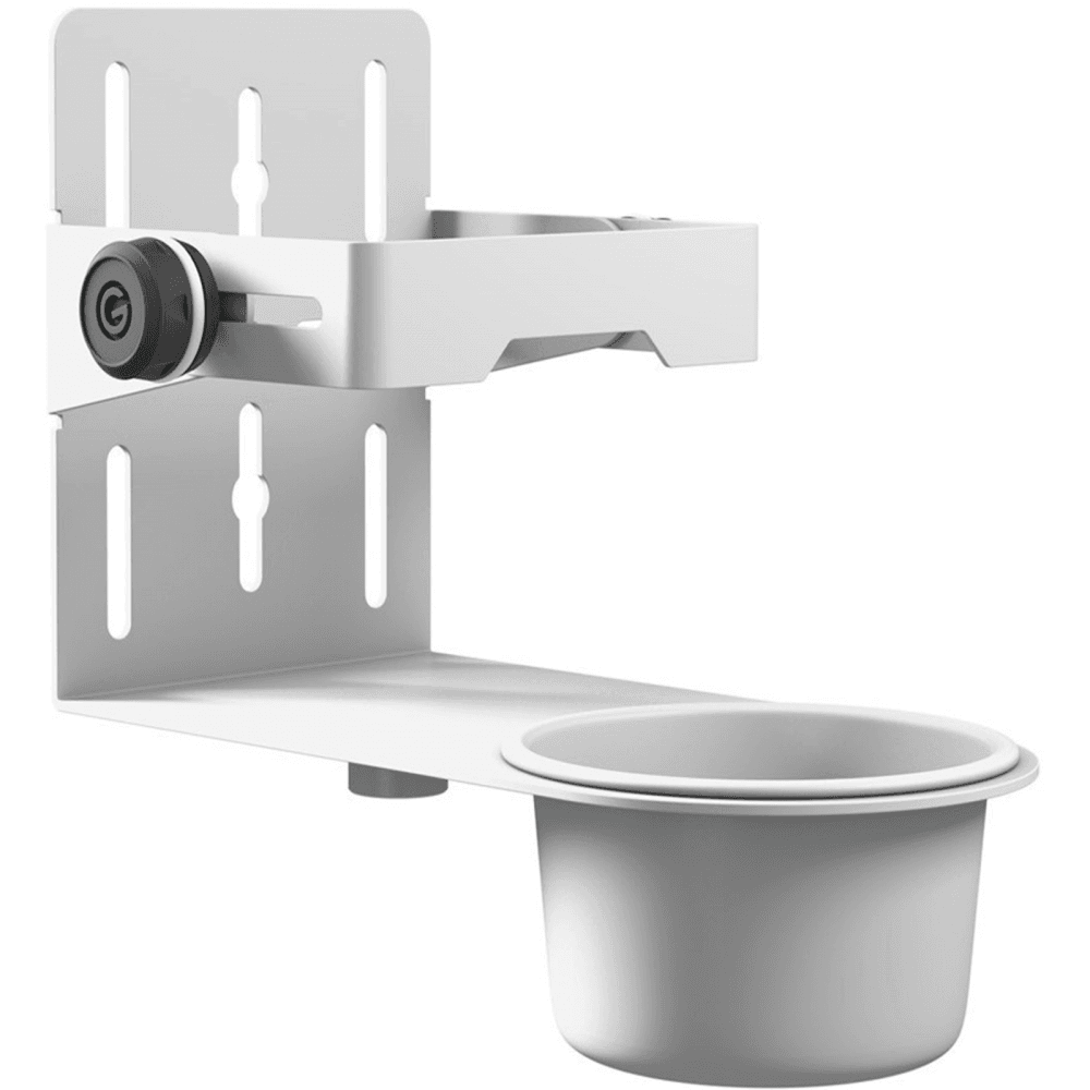 Adjustable Disinfectant Universal Holder in White