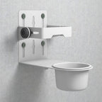 Adjustable Disinfectant Universal Holder in White