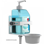 Adjustable Disinfectant Universal Holder in White