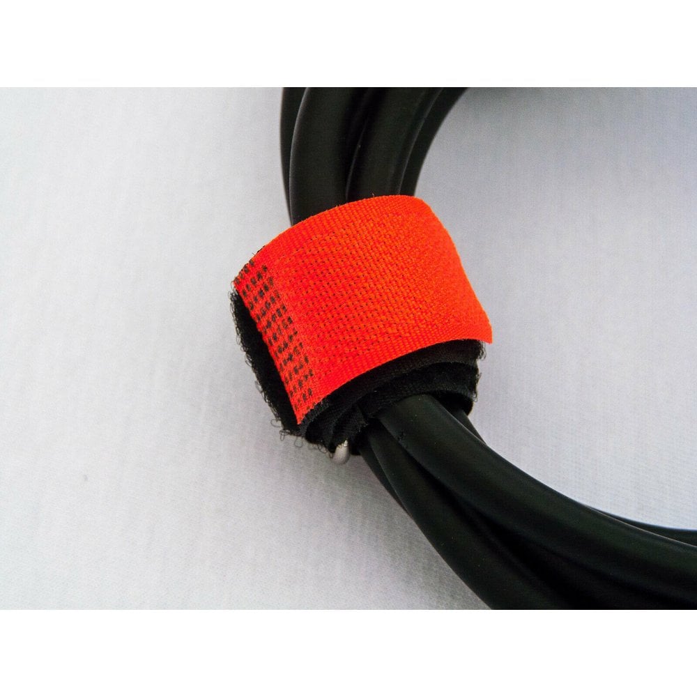 Velcro One Hook and Wrap Cable Ties Colour Coded