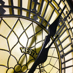 Vintage Westminster Big Ben Resin Wall Clock