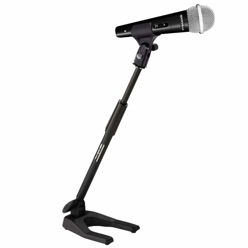 Desk Top Microphone Stand with Adjustabel Pole