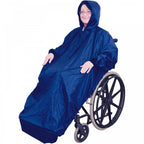 Wheelchair Cosy Fleece-Lined Navy Blue WaterProof Protector