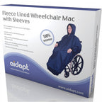 Wheelchair Cosy Fleece-Lined Navy Blue WaterProof Protector