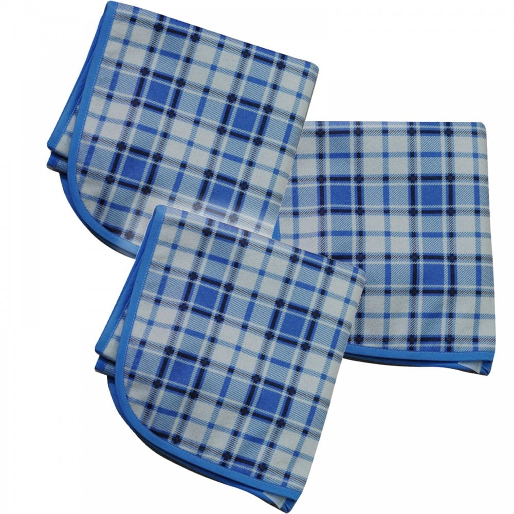 3 Piece Adult Dining Bib Set Velcro fastening Washable
