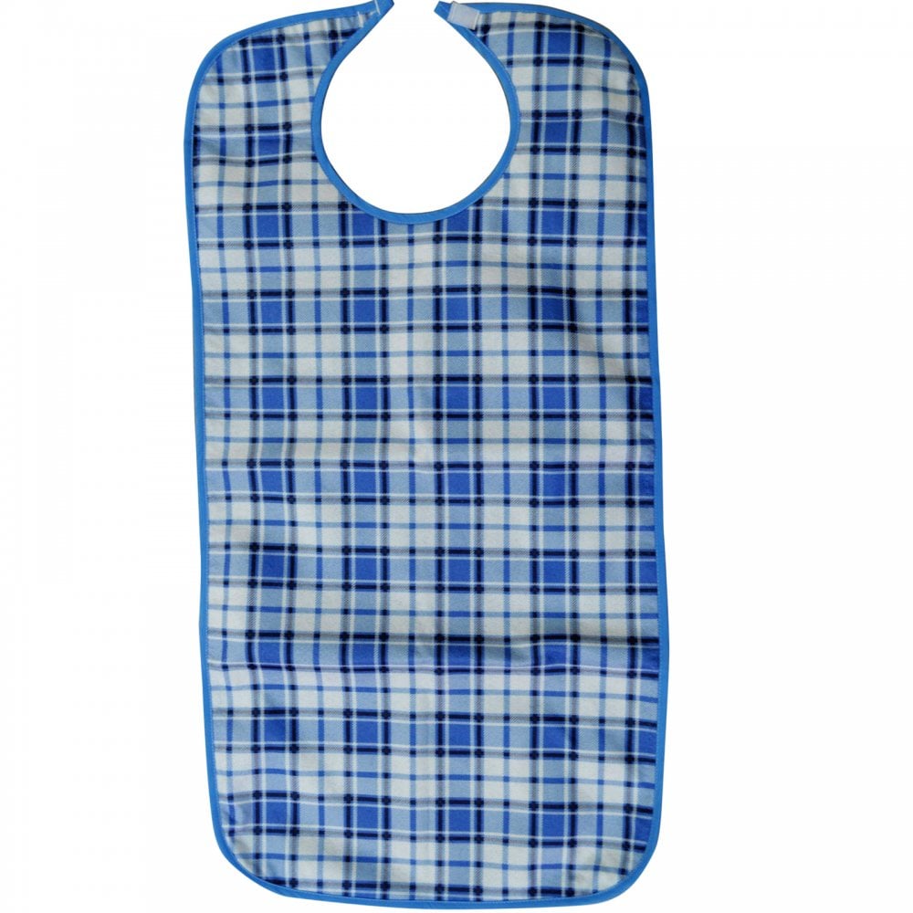 3 Piece Adult Dining Bib Set Velcro fastening Washable