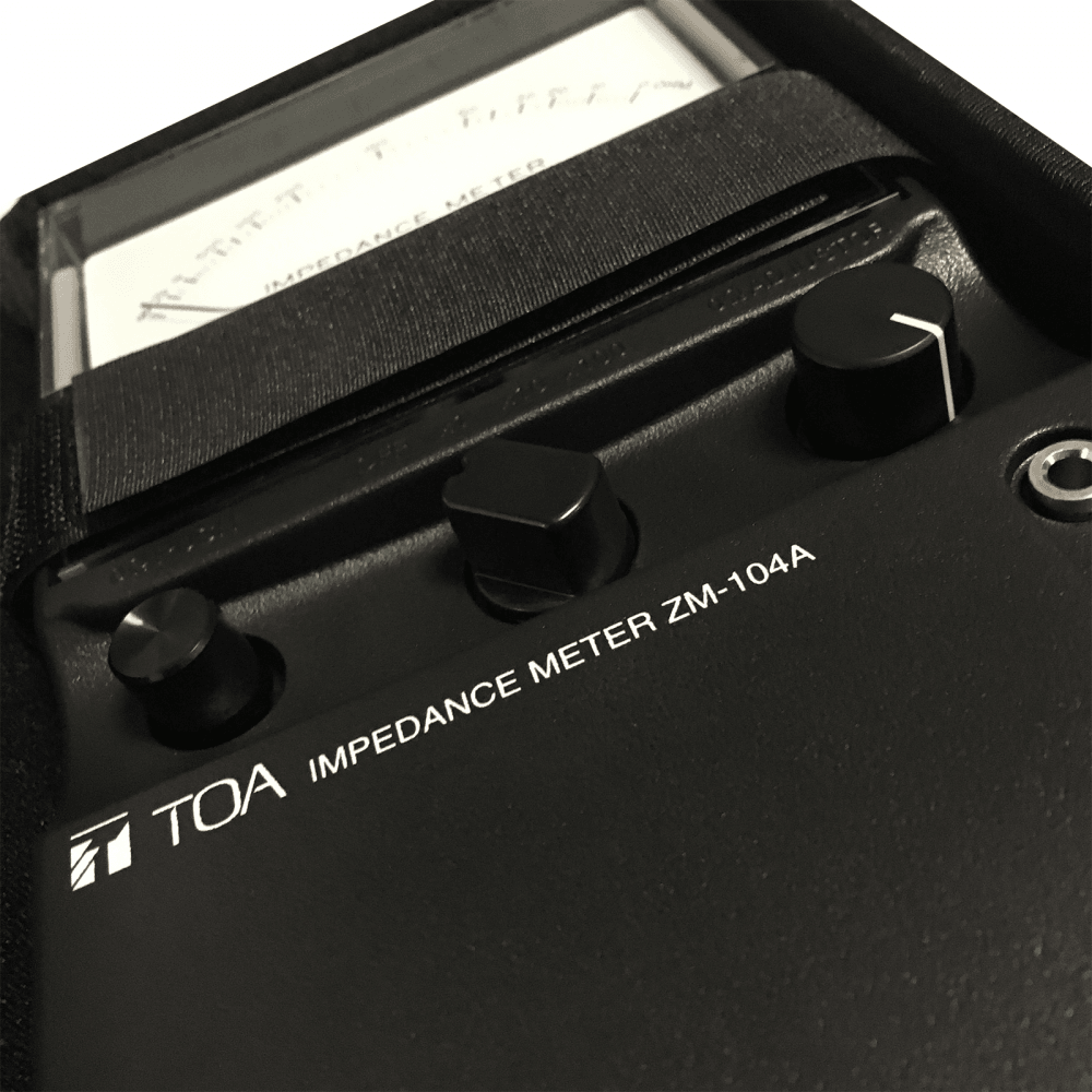 Analogue Audio Speaker Impedance Meter With Tester Leads & Case