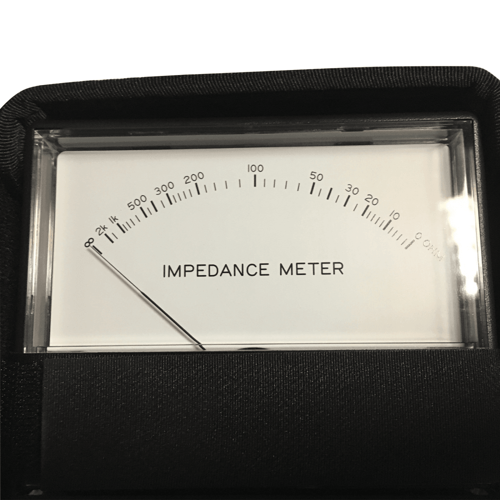 Analogue Audio Speaker Impedance Meter With Tester Leads & Case