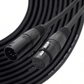 5 Pin XLR Male To 5Pin Female Lighting Signal Lead DMX Cable 30m & 50m