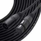 5 Pin XLR Male To 5Pin Female Lighting Signal Lead DMX Cable 30m & 50m
