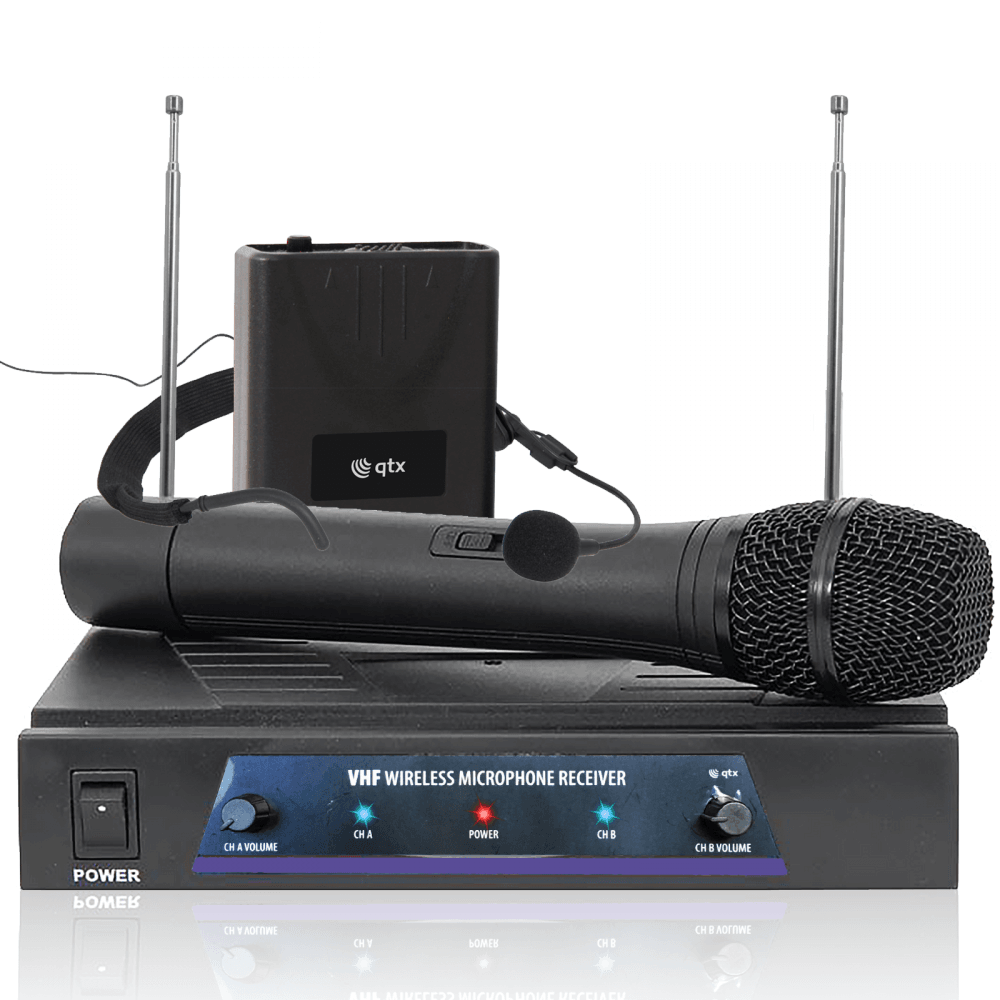 VHF Wireless Radio Microphone Handheld Headset