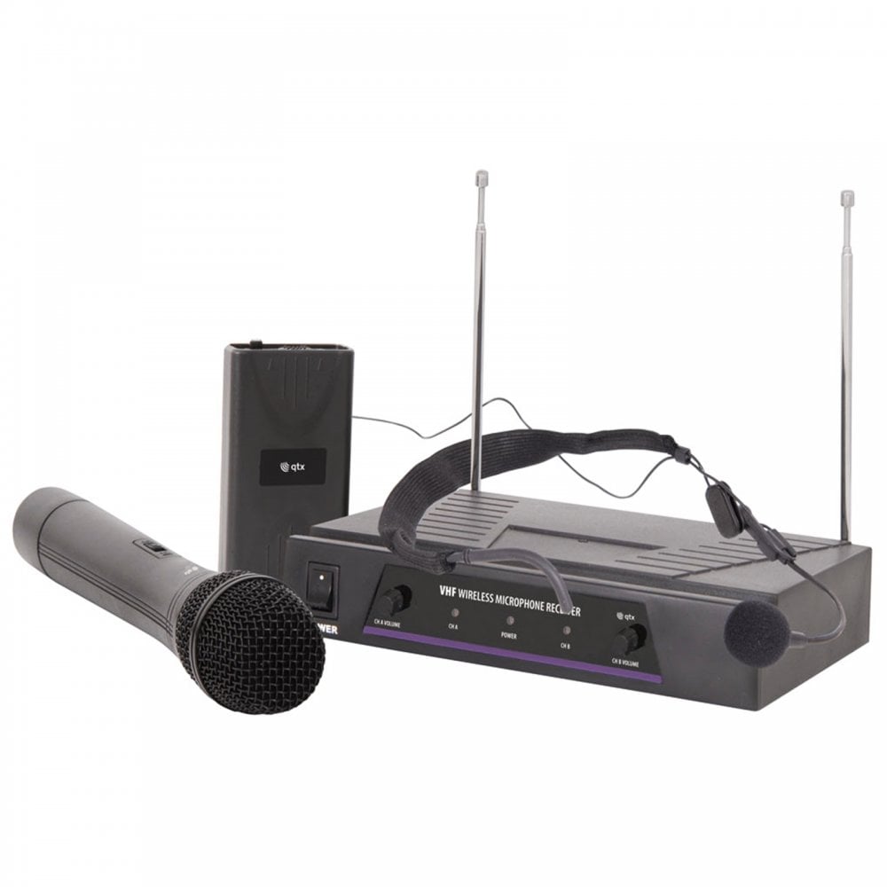 VHF Wireless Radio Microphone Handheld Headset