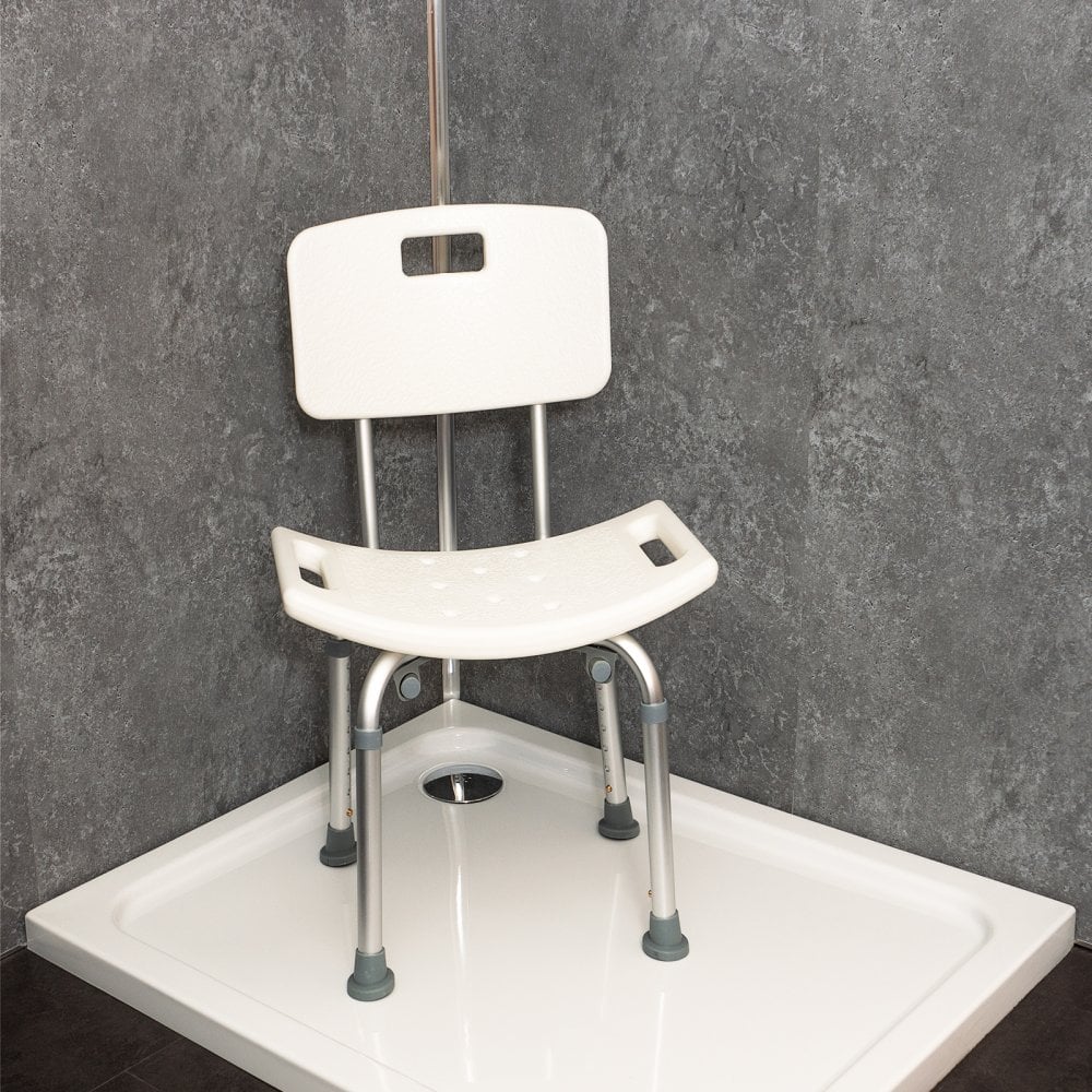 Shower Stool with Back