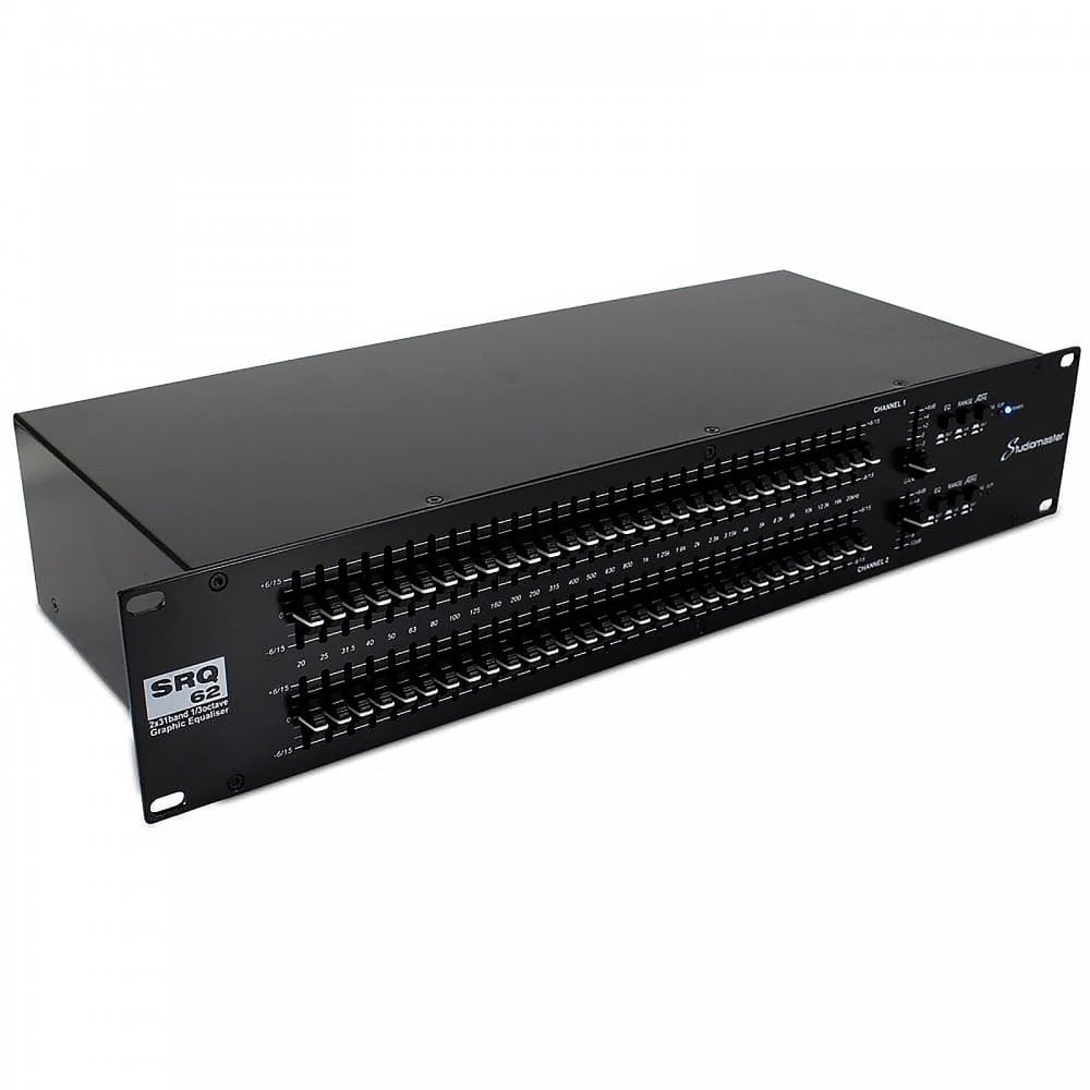 Dual 2 x 30-Band Graphic Equaliser / Equalizer Rack Mountable