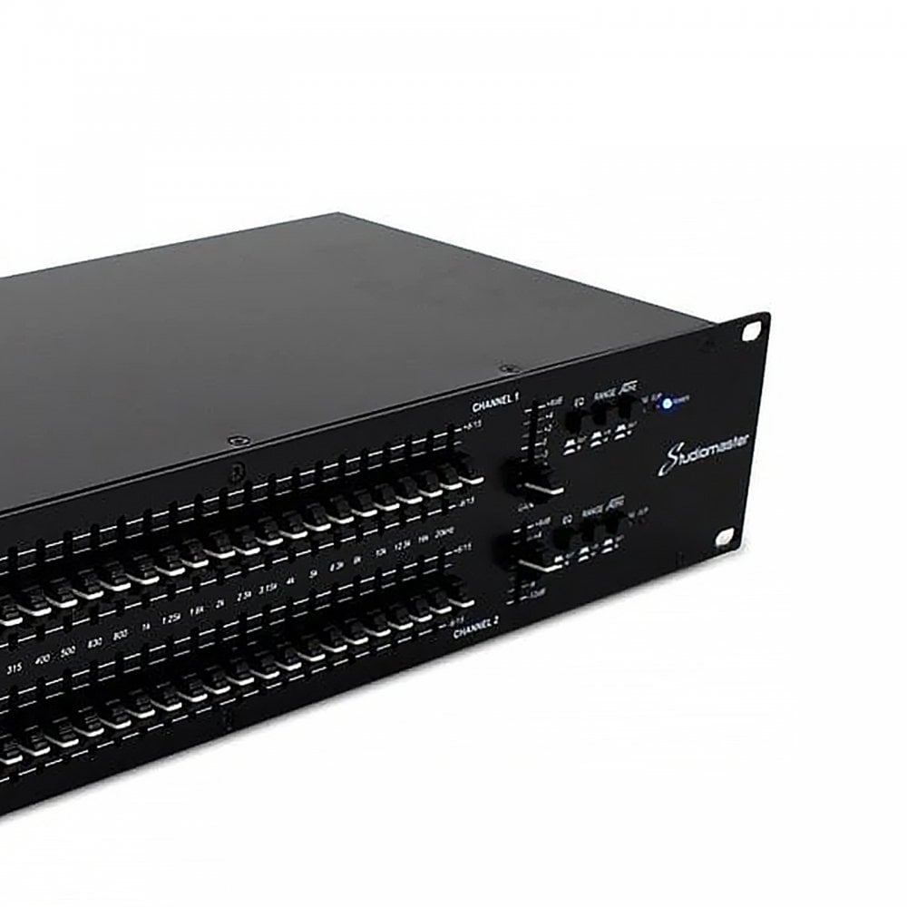 Dual 2 x 30-Band Graphic Equaliser / Equalizer Rack Mountable