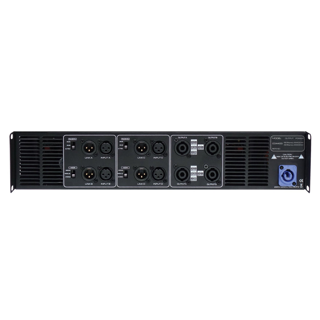CD4400 4 x 700Wrms Four Channel Power Amplifier