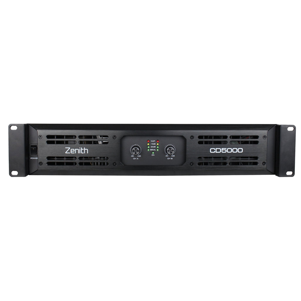 CD5000 2 x 2500Wrms High Output Power Amplifier