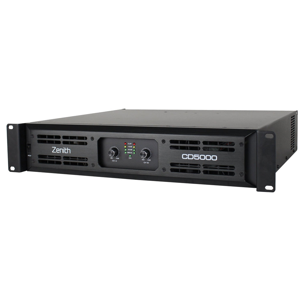 CD5000 2 x 2500Wrms High Output Power Amplifier