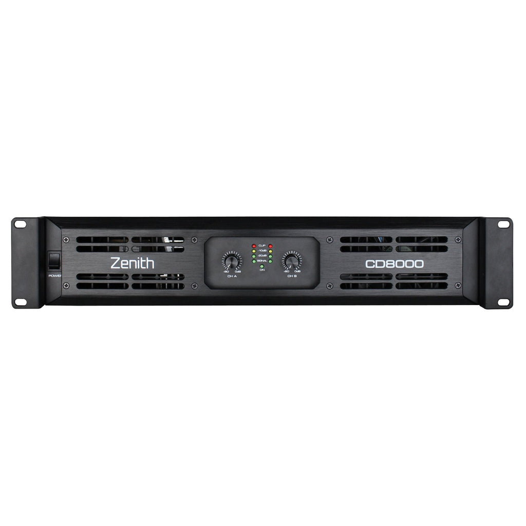 CD8000 2 x 4000Wrms High Output Power Amplifier