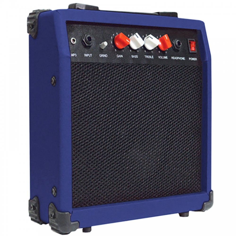 Blue Electric Guitar Set