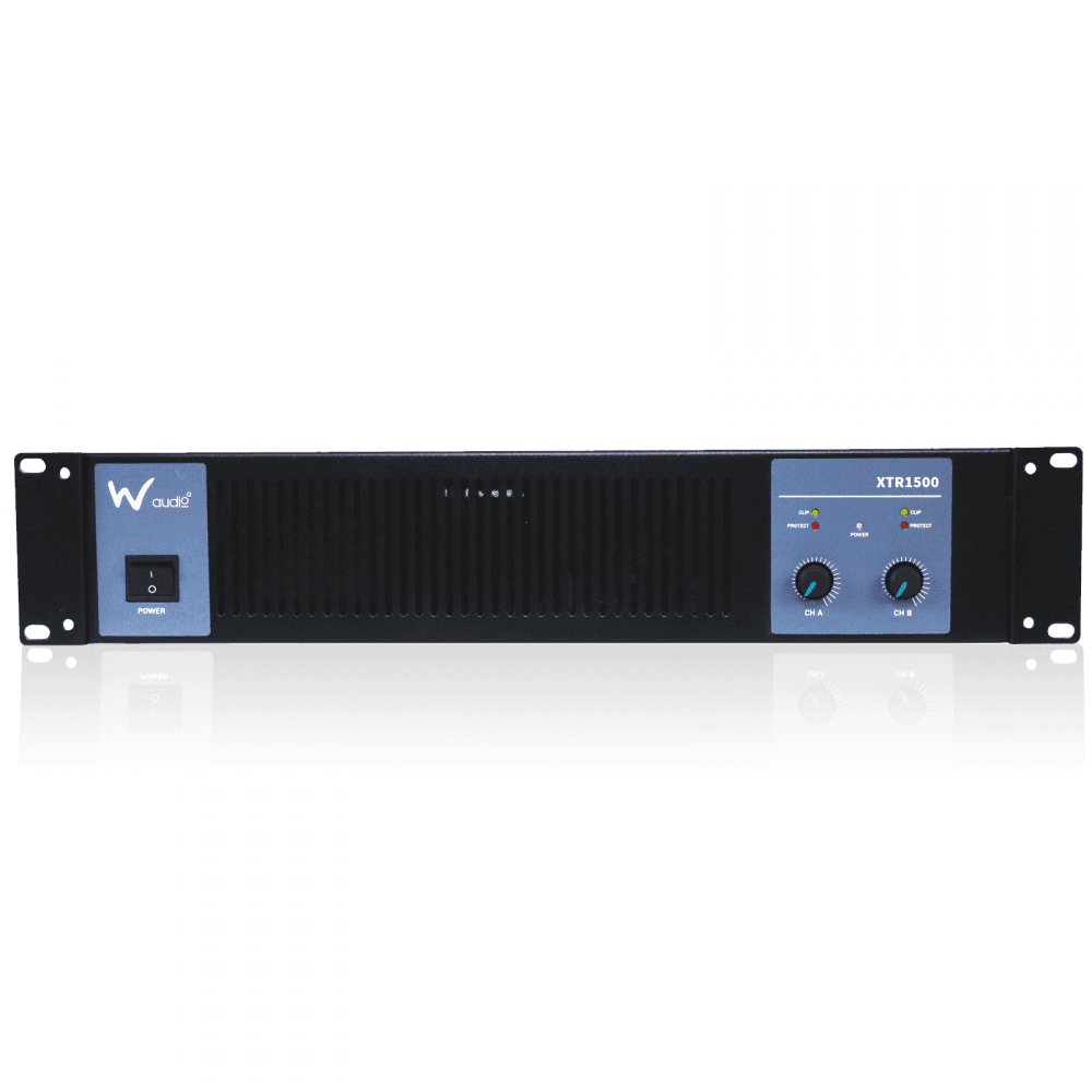 XTR 1500 Stereo Power Amplifier 2x 750W RMS