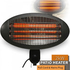Wall or Pole Mount Patio Heater 2000w