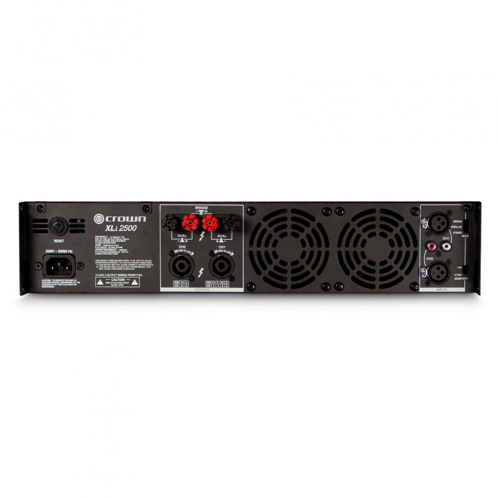 XLi 2500 Stereo Slave Power Amplifier 750w Per Channel