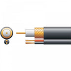 RG59B/U 75 Ohms Shotgun Coaxial Cable - CCA Braid 100M