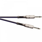 Screened 1/4" 6.35mm Mono Jack Guitar Audio Signal Lead
