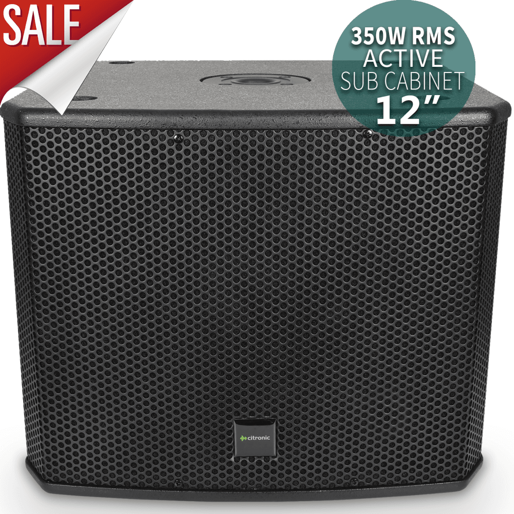 CASA 12" 400w Active Sub Cabinet Speaker
