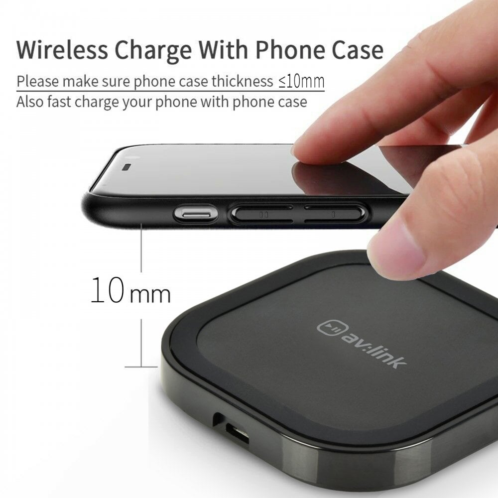 Phone Charger 10W Fast Wireless Charging Pad
