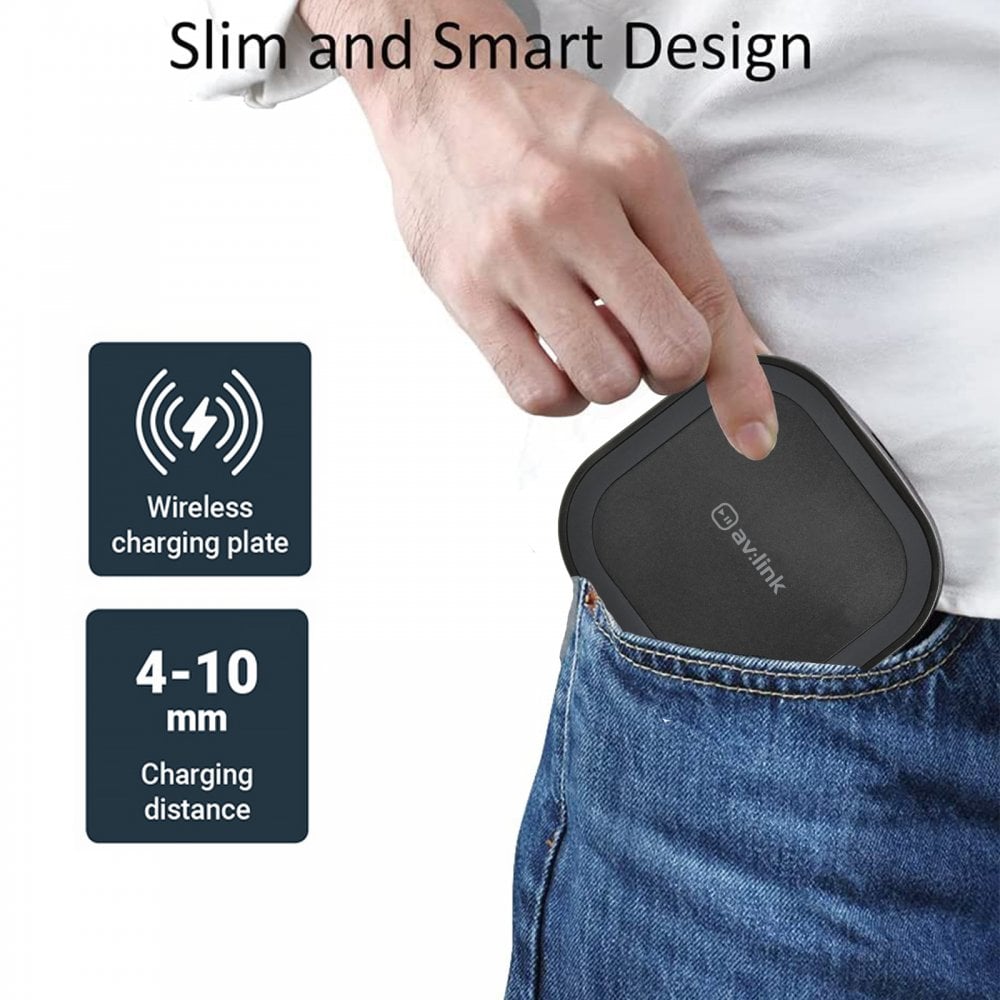 Phone Charger 10W Fast Wireless Charging Pad