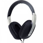 Black Digital Stereo Headphones Luxury Padded