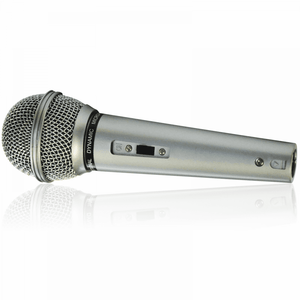 Dynamic Vocal Microphone Silver Karaoke PA DJ