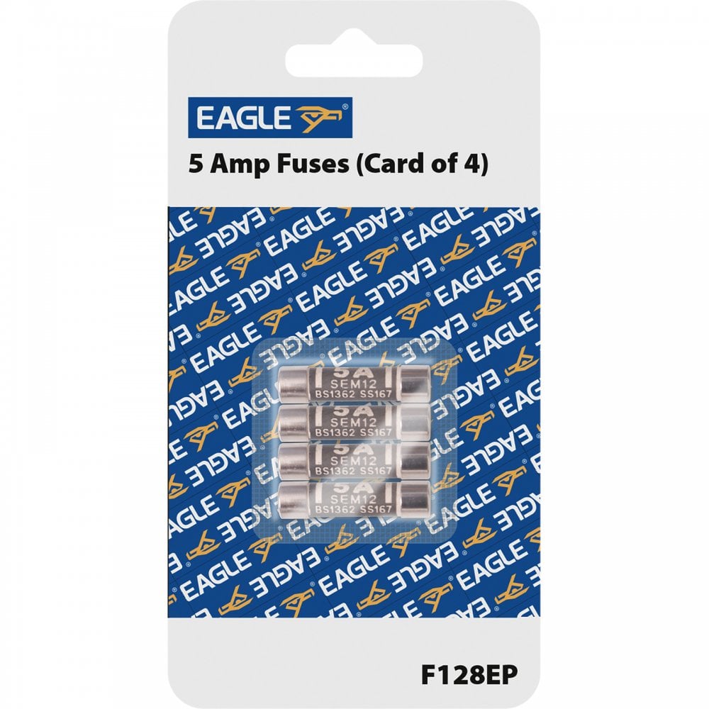 Domestic Mains Fuses Assorted Pack of 10 1" Fuse