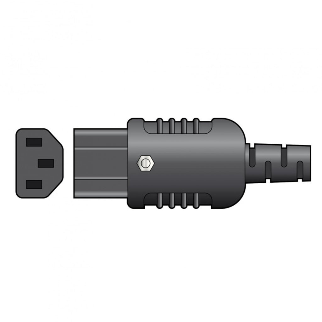 Pair Of Heavy Duty In-line IEC Female Rewireable Sockets