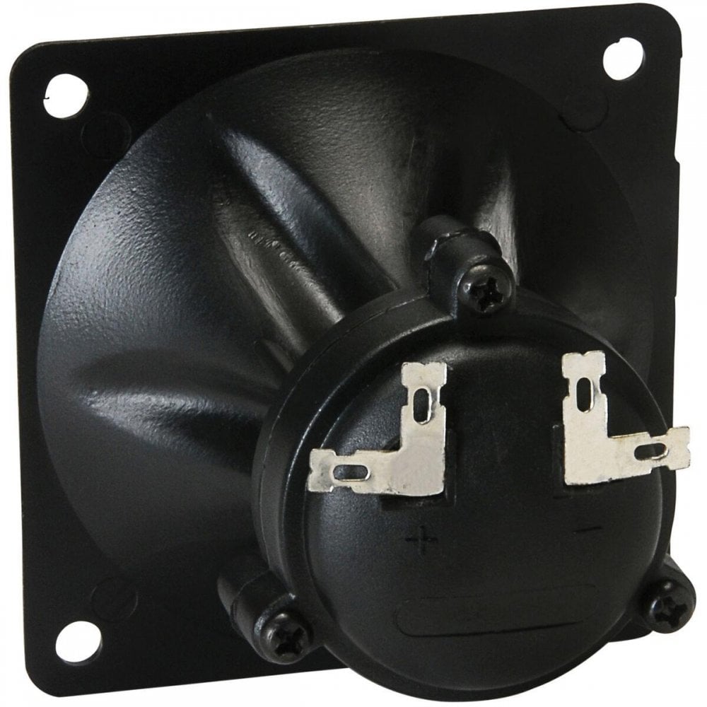 Pair of Square Piezo Horn Tweeters 3 1/4 inch x 3 1/4 inch